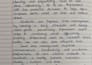 write neat handwritten notes and letters